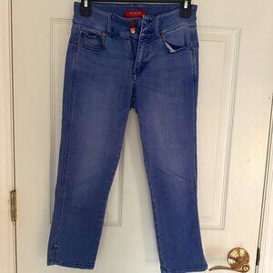 Guess Medium Washed Capri Jeans